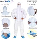 Exterminator Type 5 6 Disposable Coveralls SF Non Woven Personal Protective