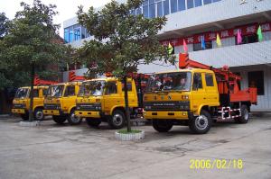 China G-2 Natural Gas Truck Mounted Drilling Rig , Trailer Mounted Drilling Rigs factory