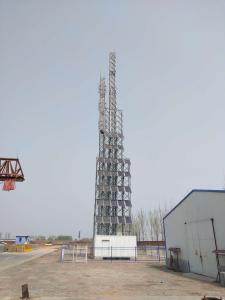 China Communication And Monitoring Rru Telecom Tower Hot Dip Galvanized factory