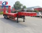 100-120tons 3 Lines 6 Axles Low Bed Semi Truck Trailer with 2 Lines 4 Axles