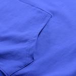 Blue Color Hip Hop Fashion Hoodies Flat Knitted Technics Single Gross Weight 0.4