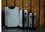 Expandable Carry On ABS Trolley Luggage Bags Zipper Framed For Travelling