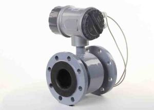 China 1.5% Accuracy Portable Electromagnetic Flow Meter With Liner Hard Rubber factory
