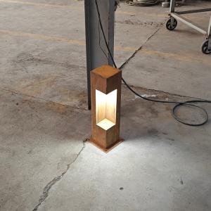 China Customized Thickness LED Garden Bollard Lights IP65 Easy Install factory