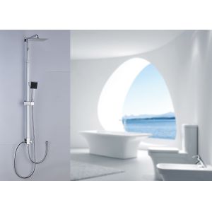 Refined Copper Rain Shower Set 2 Function Spout ROVATE With Slide Bar