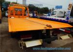 DFAC Yellow Duolika 5 Ton Flatbed Recovery Truck 4400 MM Wheelbase