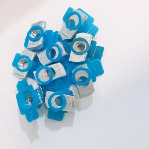 China ODM Q235B Carbon Steel HDG Strut Channel Spring Nut Zinc ISO9001 Plastic wing nut factory