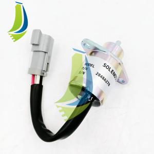 China 2848A278 Fuel Shut Off Solenoid Valve 12V for 246 Skid Steer factory