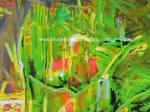 Landscape Abstract Modern Art Oil Painting 100% Hand - Painted Gift For A