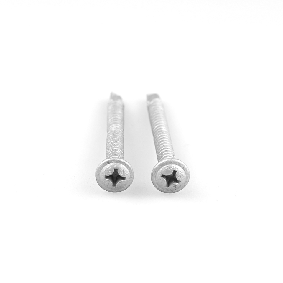 Stainless Steel Pan Wafer Head Self Drilling Screw A2 Phillips 304 Bi-Metal 5.5x60