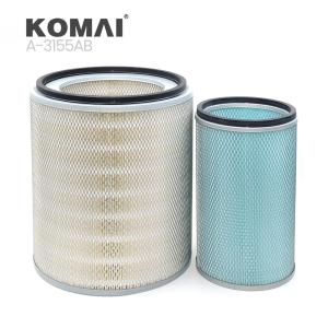 China Heavy Duty Air Cleaner Kit 28130-7G200 A-2835 A-2836 For Hyundai HD260 HD370 HD500 factory