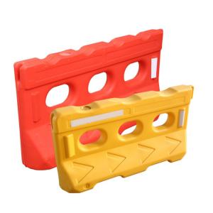 China Customized Plastic Water Filled Jersey Crash Barrier For Outdoor Security And Safety factory