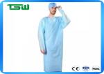 Breathable 0.16mm Thickness CPE Non Woven Disposable Gown