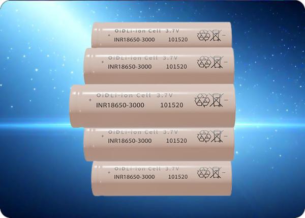 500 Cycles Low Temperature Rechargeable Battery 18650 3.7 V 3000mAh Battery