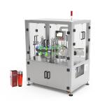 Toilet Vertical Cartoning Machine Food Soap Semi Automatic