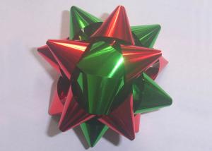 China Multi material and colors gift decoration star bow christmas decoration 2” - 4&quot; factory