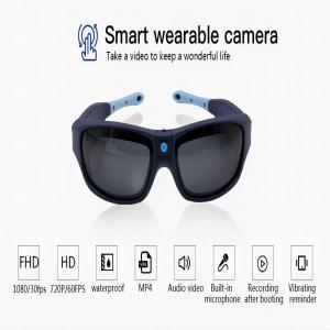 China 1080P HD Camera Glasses Sport Video Sunglasses DVR Eyewear Up To 30FPS 64GB Memory factory