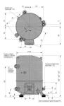 R22 commercial compressor MT22J4AVE MT22JC5PVE France Maneurop Piston Reciprocat
