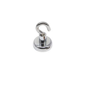China Neodymium Heavy Duty Magnetic Hooks Nickel Coated Customized factory
