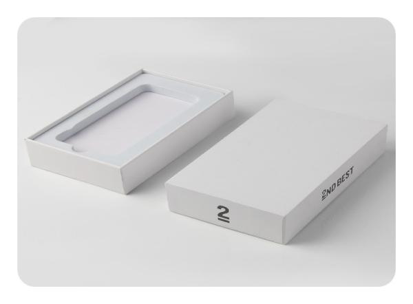 Mobile / Cell Phone Packaging Box Packaging Cardboard Packing Boxes With Eva