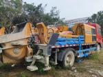 Small Portable Mobile Diesel Electric Hydraulic Trailer Loaded Micro Concrete