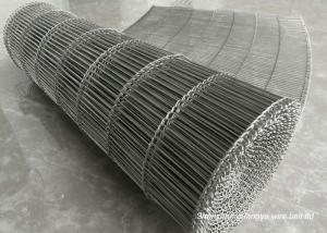 China Rustless SS304 Potato Chip Fryer Wire Conveyor Belt factory