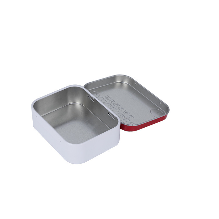Rectangular Metal Tins for sale Custom Storage Tin with Lid Wholesale Candy Tin Containers