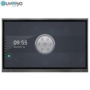 China Schools Office 65 Inch Interactive Display Touchscreen 4K FCC certificate factory