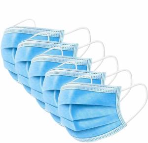 China Environment Friendly Earloop Face Mask , Disposable Protective Face Mask factory