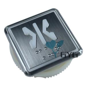 China PASSENGER SQUARE ELEVATOR DOOR CLOSE BUTTON MECHANICAL DC12V/24V LIFT PUSH BUTTON factory