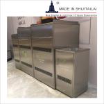 4Compartment 120L Stainless Steel Garbage Can