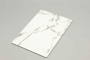 China Scratch-resistant Design White Aluminum Composite Panel 4MM 1.22*2.44m factory