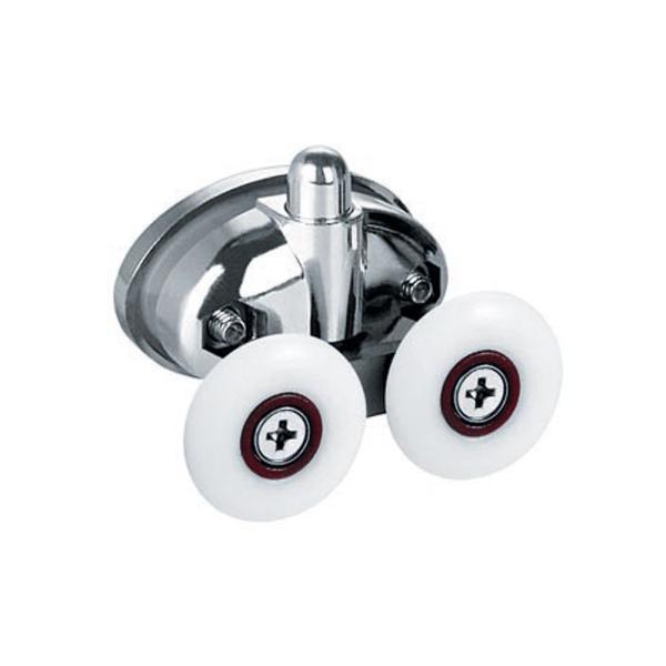 Set Of 2 Double Butterfly Shower Door Rollers A039 Pulley 6/8mm Glass Door