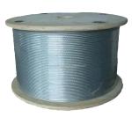 7x7 Galvanized Steel Aircraft Cable 1.6mm Diameter Wire Rope for Industrial