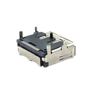 PCB Board DP Socket Connector 9 Pin Usb Connector LCP Solder Plating 1U"