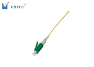 China PVC Yellow Color Fiber Optic Pigtail Single Mode Excellent Mechanical Endurance factory
