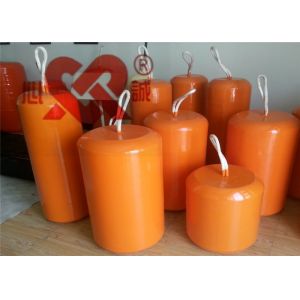 Navy EVA PU Skin Foam Filled Marine Fenders Collision Defense