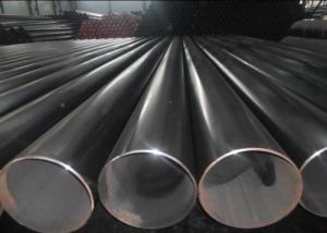 China Grade B ASTM A53 ERW Steel Pipe , Welded Black Steel Pipe factory