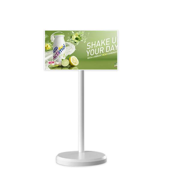 China VETO 32 Inch HD LCD Digital Display Wireless Touch Screen Portable Smart TV on Wheels for Video Learning factory