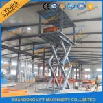 5T 5.36M Double Platform Scissor Car Lift for Villa In-ground Car Lift for House
