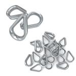 CE Stainless Steel Wire Crimp Sleeves Thimbles Anti Abrasion Rustproof