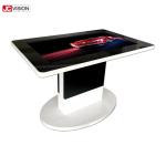 Interactive Capacitive 4k Touch Screen Smart Table , Indoor Waterproof Coffee