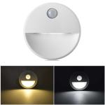 800mAH 2.8*1inch USB Rechargeable Motion Sensor Light Round Shape