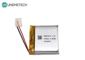 China 4.35V High Voltage Li Ion Battery 682531 780mAh 3.8V Wearable Device Battery CE Approved factory