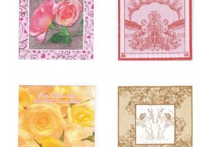 China 25x25cm 33x33cm Airlaid Printed Paper Napkin Skin Friendly factory