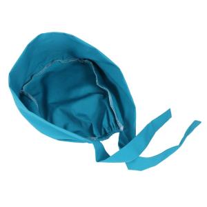 China Hospital Disposable Scrub Caps , Cotton Polyester Doctors Surgical Hats factory