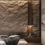 Light Weight Outdoor Exterior Decorative PU Faux Rock Polyurethane Stone Panel
