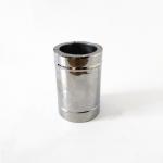 Length 300mm Straight 6 Inch Insulated Chimney Pipe , Wood Stove Double Wall
