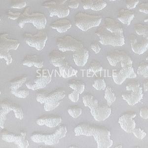 China Embossed Print Activewear Knit Fabric Eco Friendly Athleisure Yoga Wear factory