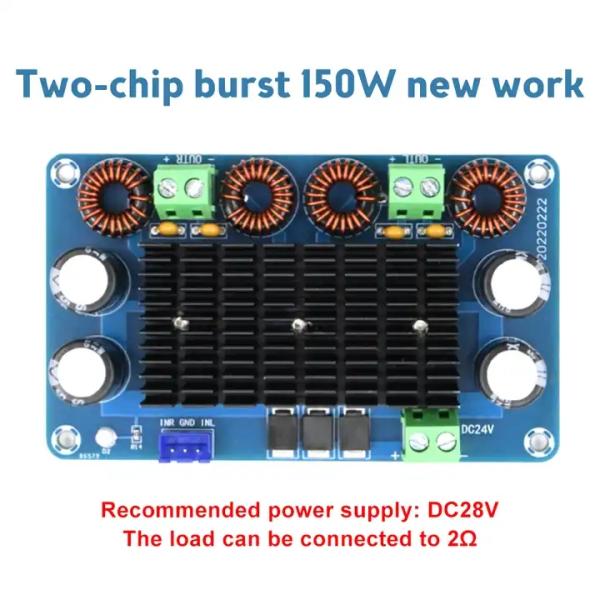 Power Subwoofer Sound DC 24V Output Home Theater Stereo Equalizer Amplifier Audio Board